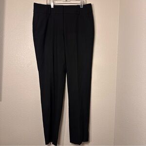 Ann Taylor Black Straight leg Slacks size 6